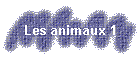 Les animaux 1